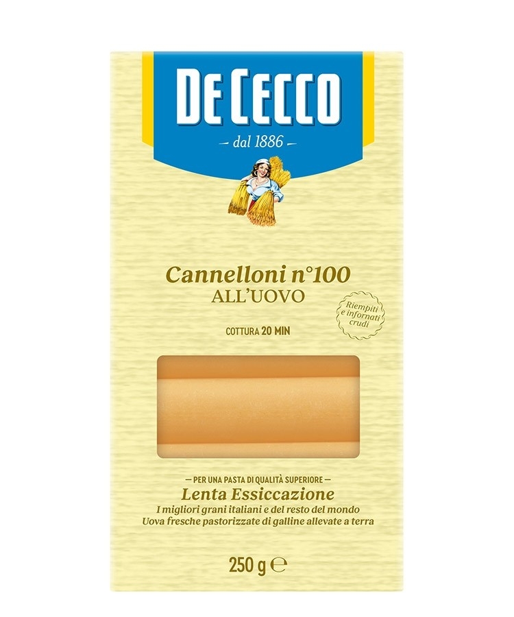 פסטה קנלוני (100) de cecco